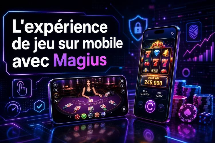 L'expérience de jeu sur mobile avec Magius