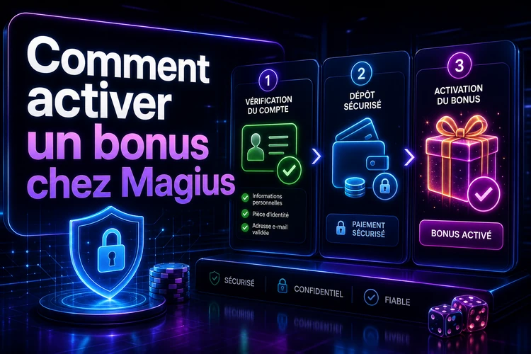 Comment activer un bonus chez Magius