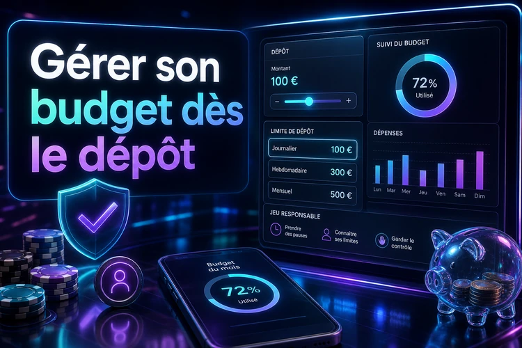 Gérer son budget dès le dépôt